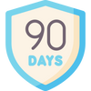 90-day money back guarantee